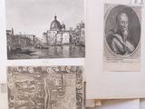 many pictures of a man on a boat in the water