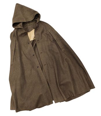 an image of a brown cloak on a white background