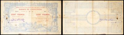two old papers with a picture of a man and a woman on them
