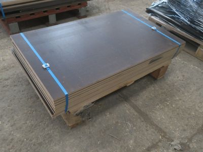 10 plaques de contreplaqué marine un côté lisse un côté anti… - Photo 1