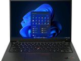 the laptop is open on a white background with a blue background