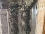 a picture of a pair of cowboy boots in a picture frame