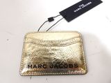 marc jacobs gold card holder
