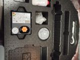 a picture of a car ' s dashboard with various items in it