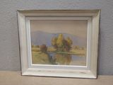 a picture of a picture of a painting hanging on a wall