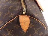 louis vuitton speedy mm monogram canvas shoulder bag