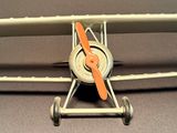 a toy airplane that is sitting on a table