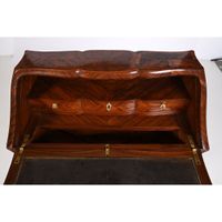 BUREAU DE PENTE REGENCE toutes faces en placage de bois de v… (photo 5)
