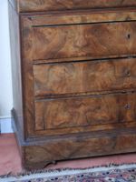 COMMODE en noyer et placage de noyer ouvrant en façade par q… (photo 3)