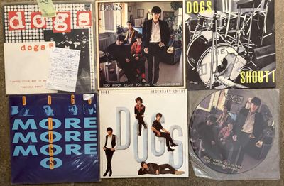 a lot of cds and cds on the floor