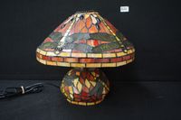 lampe champignon de style Tiffany - modèle « Dragonfly at su…