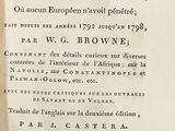 an old book with a black and white title on it