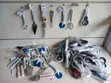 a lot of tools that are sitting on a table