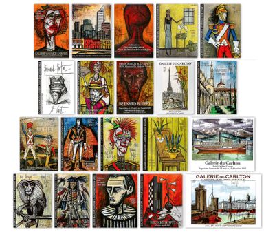 Bernard BUFFET (1928-1999) Sujets divers Lot de 20 affiches …