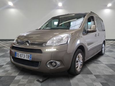 citroen van parked on a checkered floor in a showroom