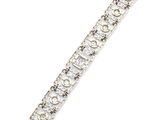 an image of a silver bracelet on a white background