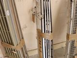 three different types of radiators in a room