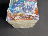 a close up of a box of pokemon cards on a table