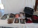 a table that has a lot of items on it