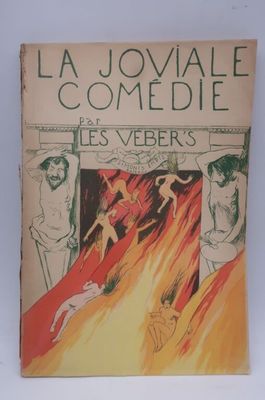 the cover of the book la jovialle comediee les vebers