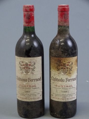 CHATEAU FERRAND, Pomerol, MEB au château, 2 bouteilles de 1979, n...