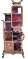 Dans le goût de Gabriel VIARDOT, Cabinet en bois naturel de …