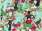 une image représentant un tableau où l'on voit un groupe de personnes de différentes couleurs