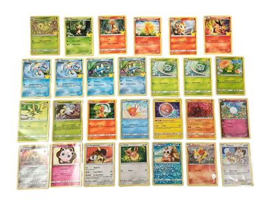 Les cartes Pokémon sont toutes de couleurs et de motifs différents.