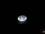an image of a white diamond sitting on top of a black surface