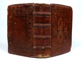 an old book with a ladder on the cover