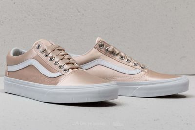 Vans Old Skool rose doré / blanc