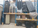a lot of boxes that are on the shelves in the warehouse