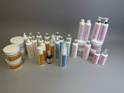 many different types of skin care products on the table