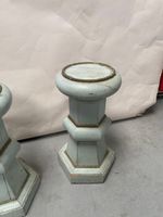 Paire de SELLETTES basses de forme balustre à renflement en … (photo 3)