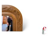 a picture of a man standing in front of a mirror