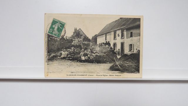 St-Georges-Nigremont : Maison Desécure. Carte très RARE !!!TBE.