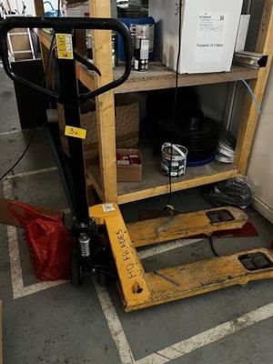 1 transpalette manuel fourches courtes - Photo 1