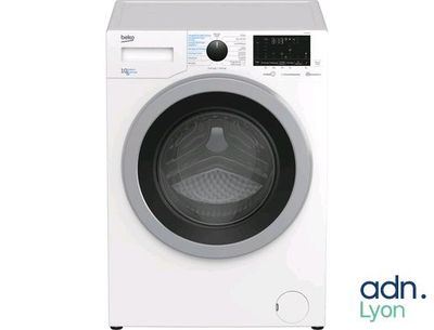 a close up of a washing machine on a white background