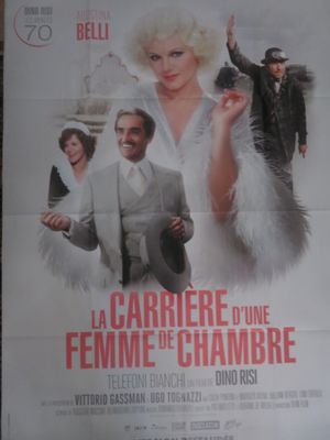 l'affiche du film « La carrière d'une femme de chambre »
