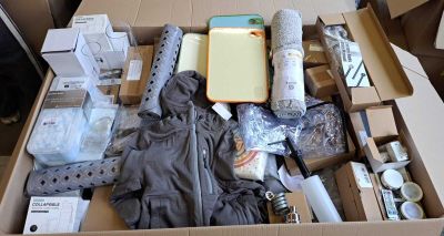 332 / 1 palette de 104 kg de mix (housse pour vêtement… - Photo 1