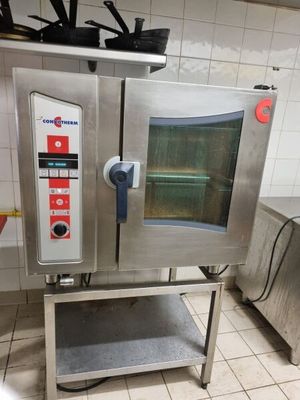 an image of a commercial oven in a commercial kitchen