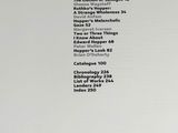 an image of a white book with a list of books on it