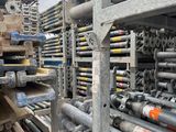 many different types of pipes and pipes in a warehouse