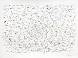 an image of a drawing of a large group of people