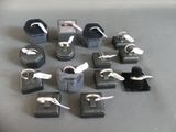 a lot of different rings and bracelets that are on the table
