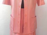robe et veste roses sur un mannequin, mannequin, mannequin, mannequin, mannequin, mannequin, mannequin, mannequin, manne