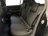two seats in the back of a car that are empty