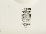 an image of a close up of a plate with a crown on it
