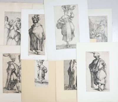 de nombreux dessins représentant des personnes dans différentes poses