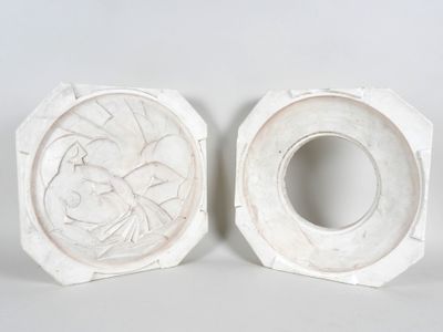 René BUTHAUD (1886-1986). Moule en deux parties en plâtre po…